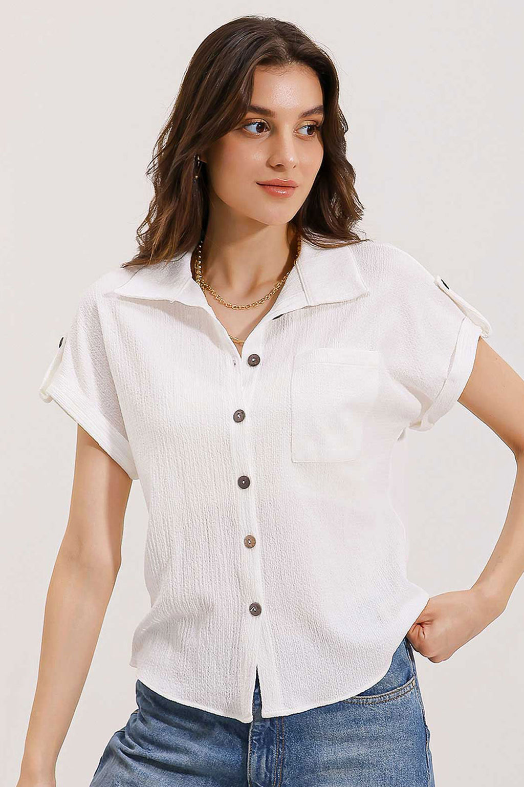 White Women Shirt