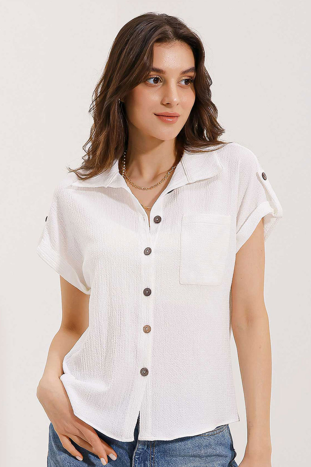 White Women Shirt