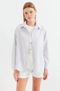 Beige Women Shirt