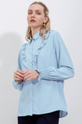 Blue Women Shirt