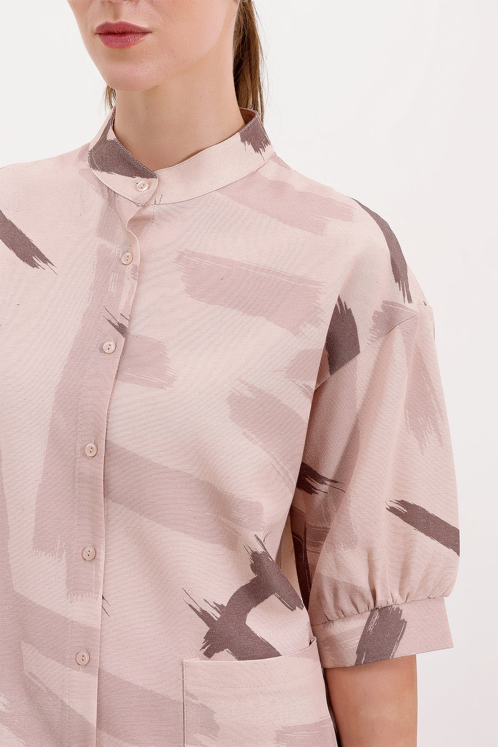 Beige Women Shirt