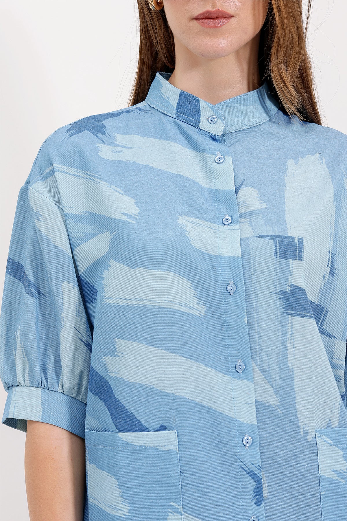 Blue Women Shirt
