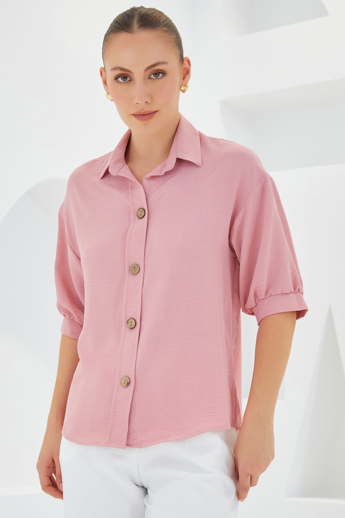 Pink Women Shirt