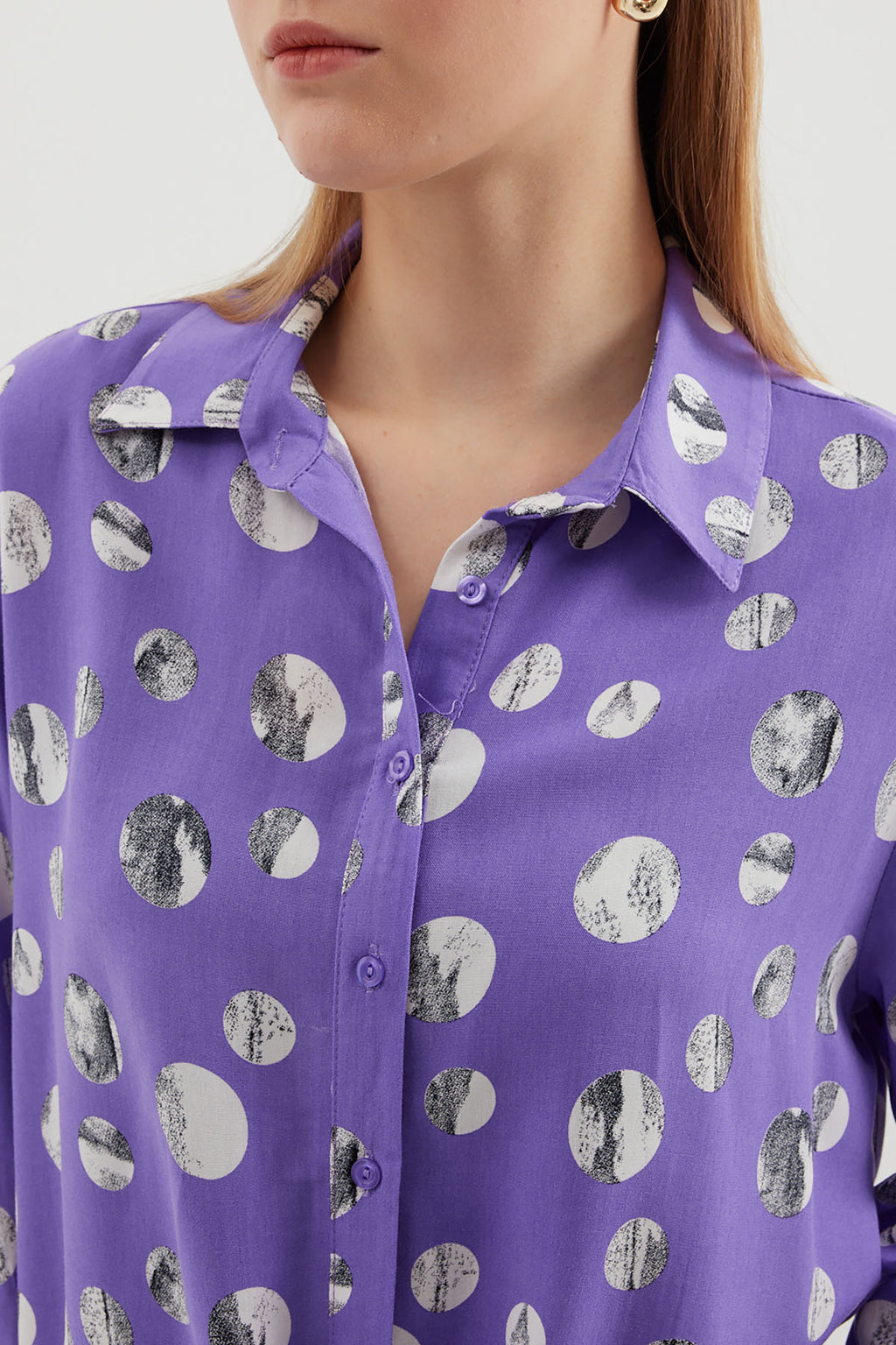 Lilac Women Shirt