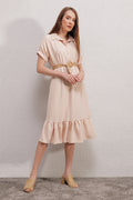 Cream Women Dress