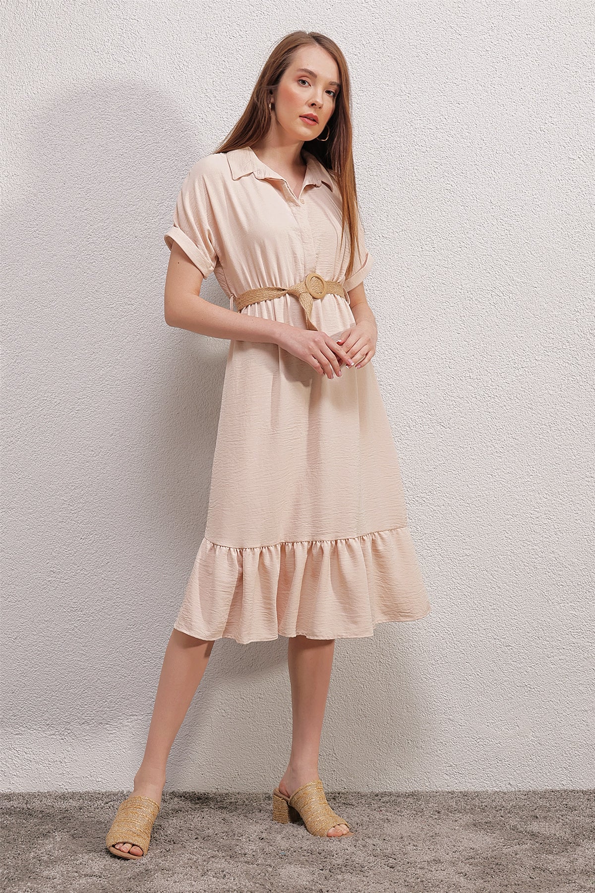 Cream Women Dress