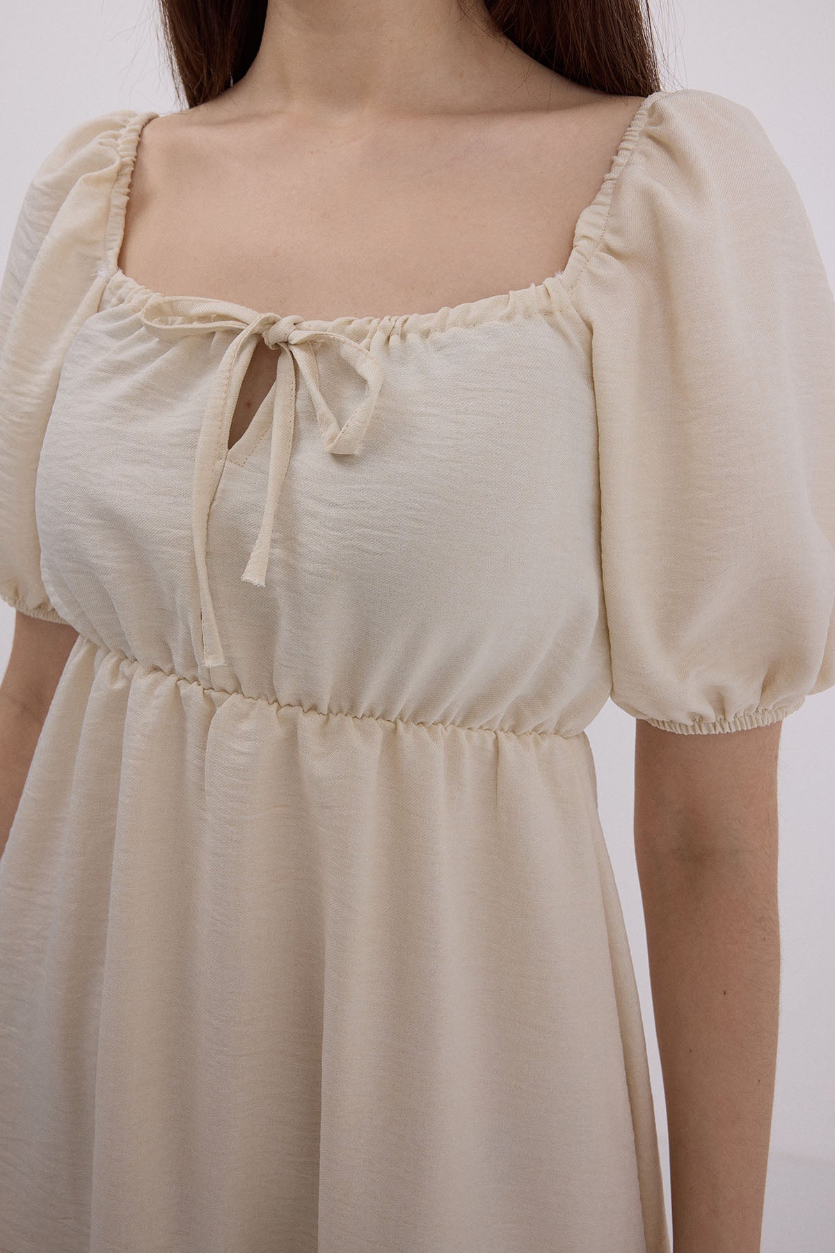 Beige Women Dress
