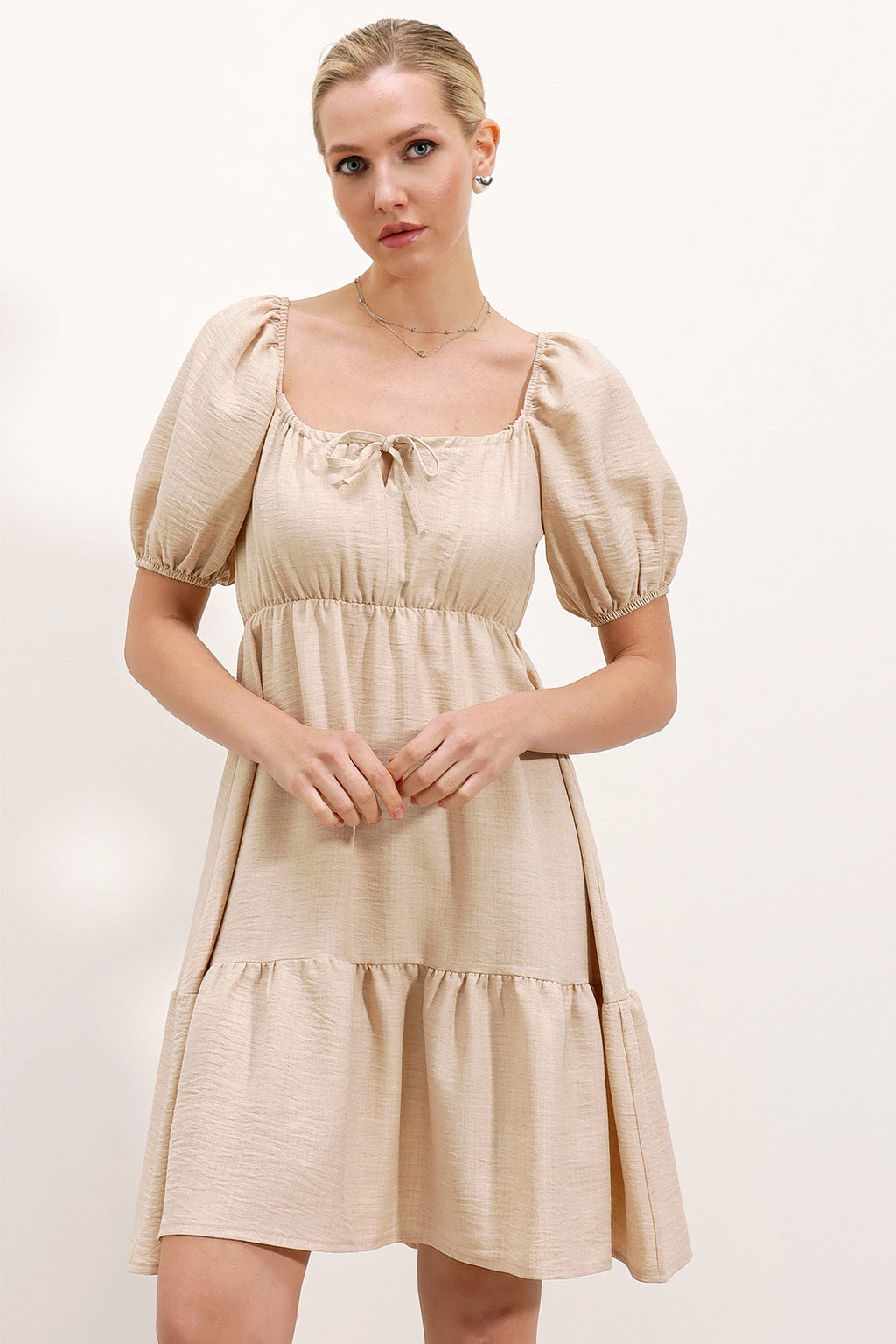 Cream Women Dress