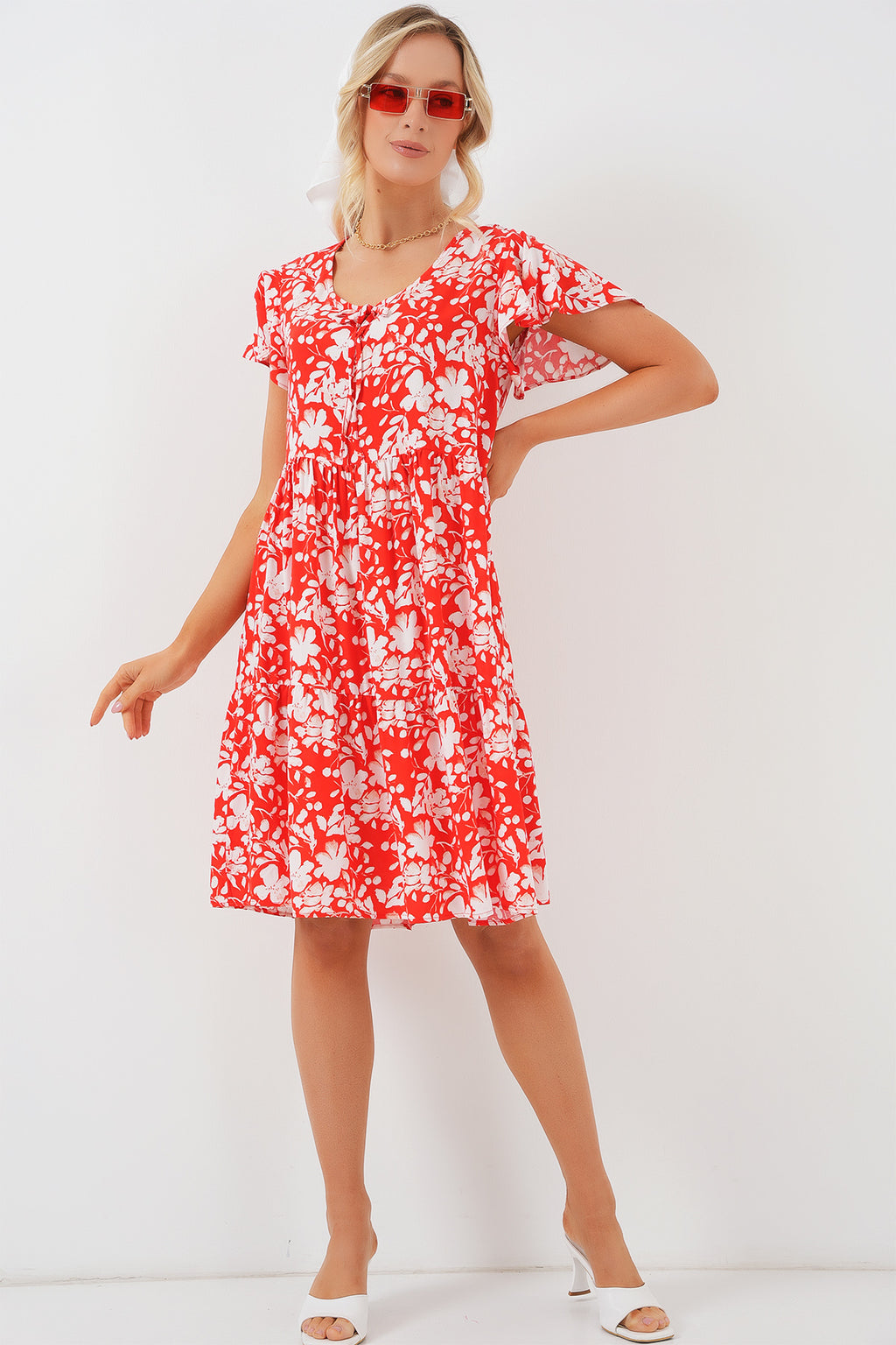 Red Women Dress