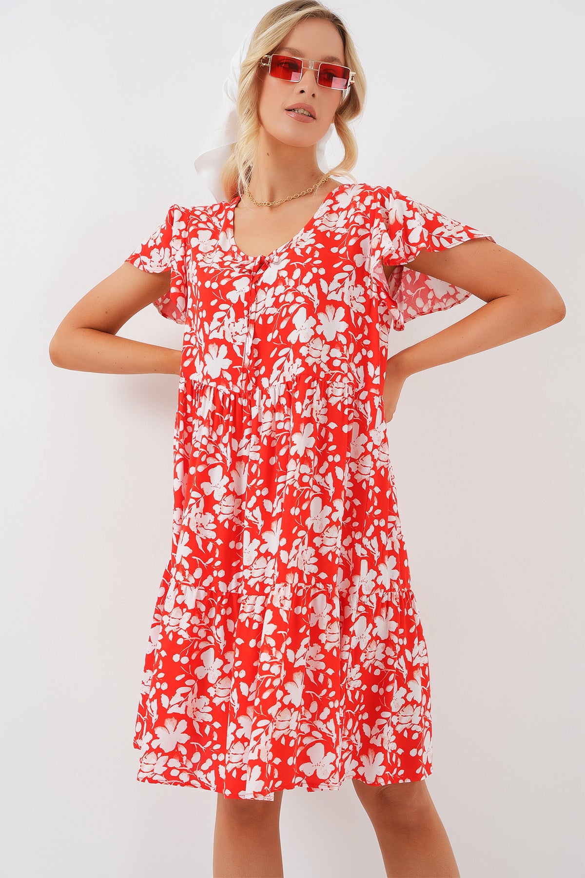 Red Women Dress