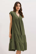 Khaki Women Dress