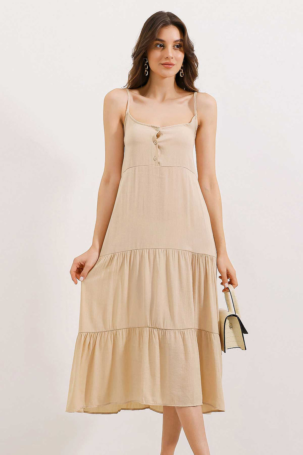 Cream Women Dress