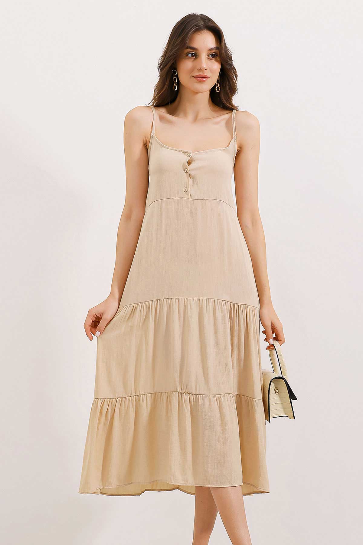 Cream Women Dress