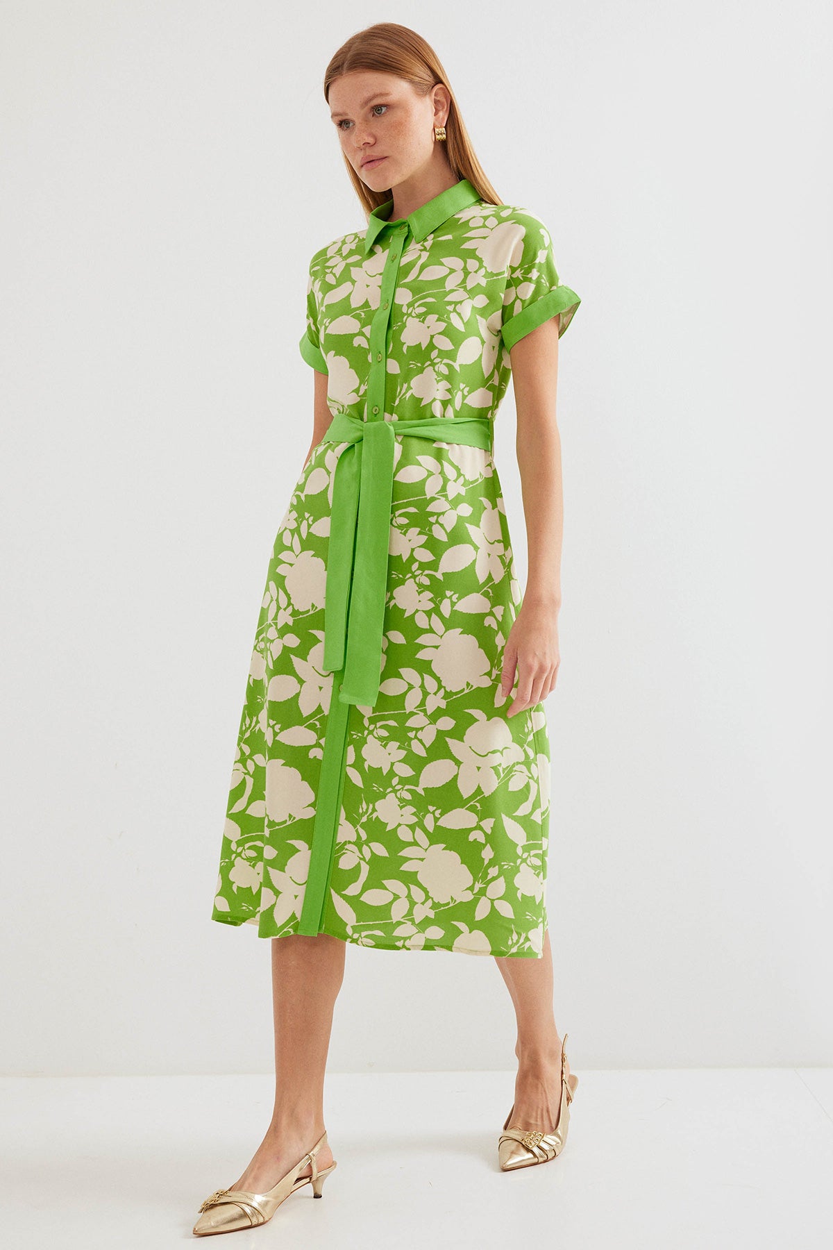 Green Women Dress