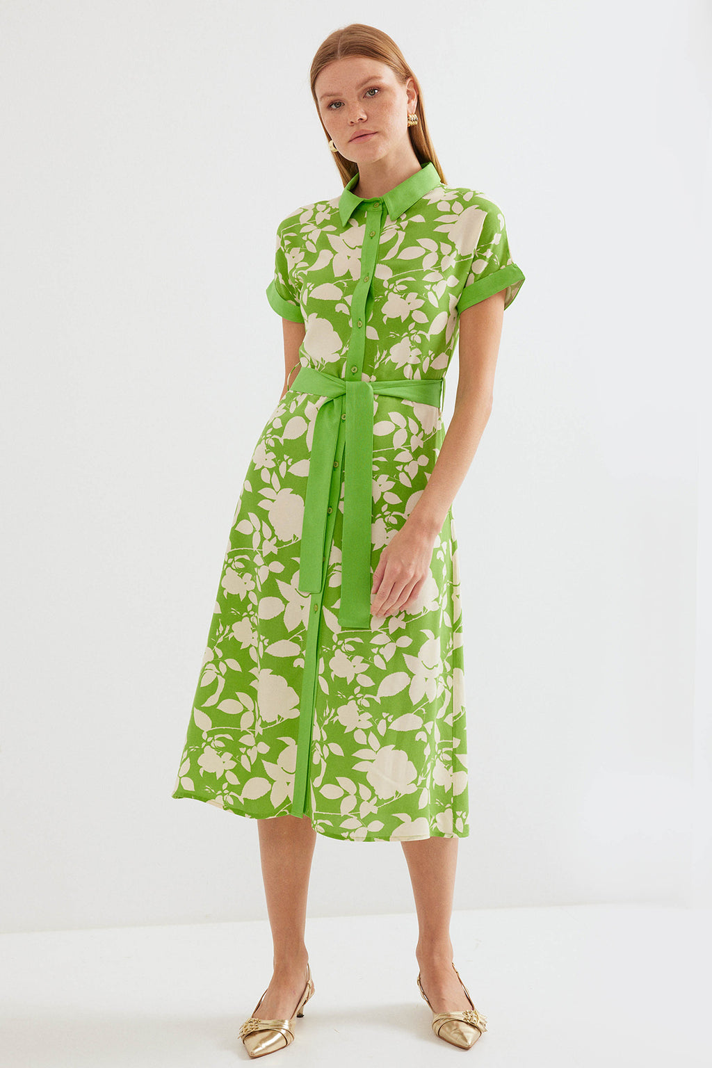 Green Women Dress