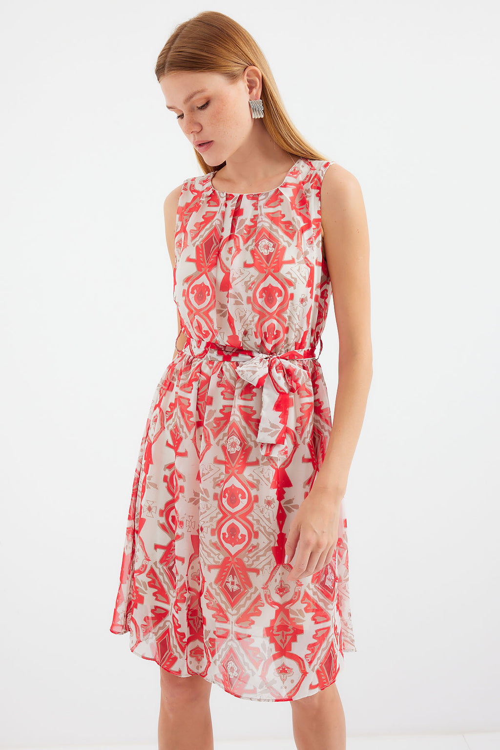Red Women Dress