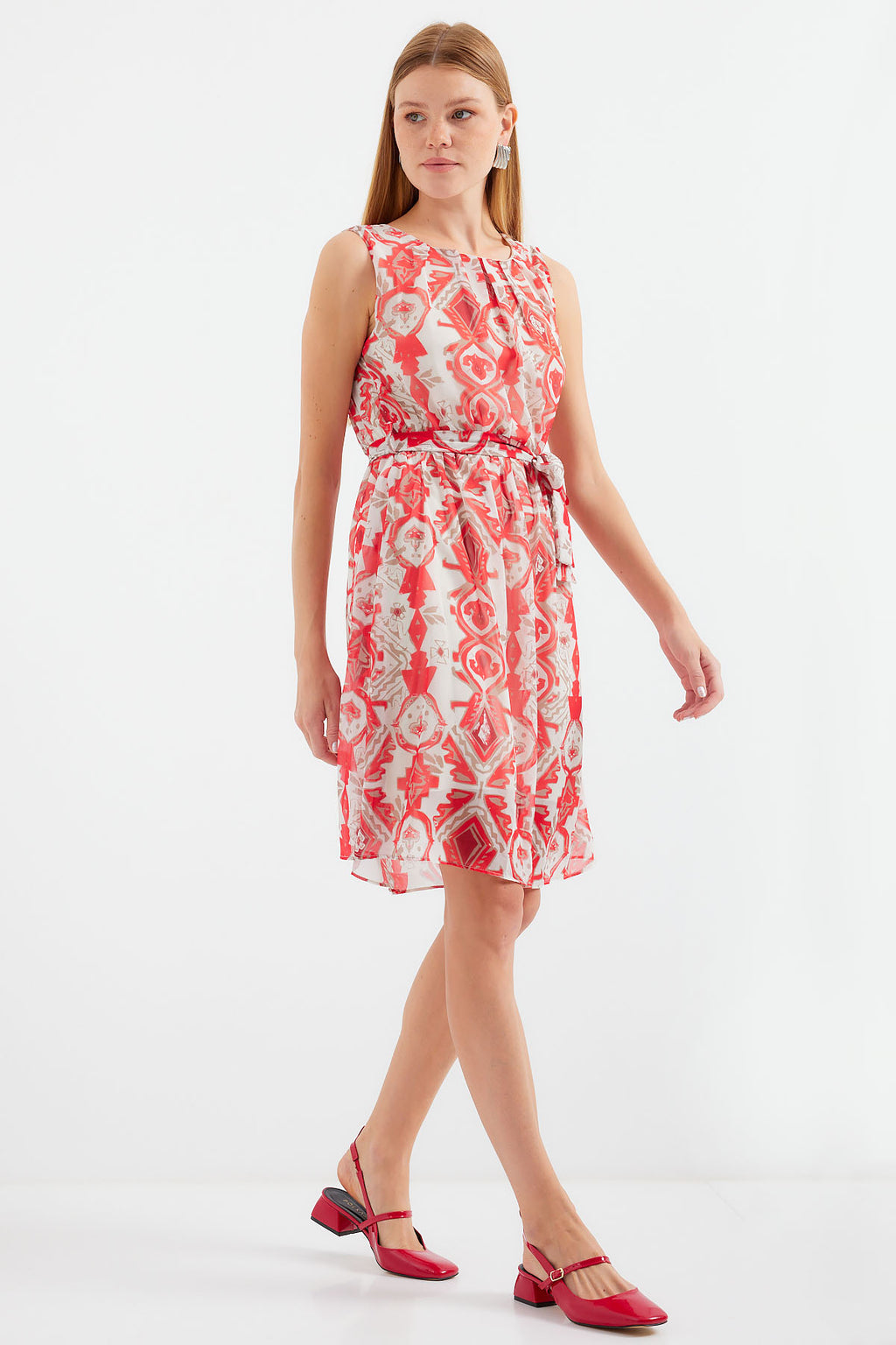 Red Women Dress