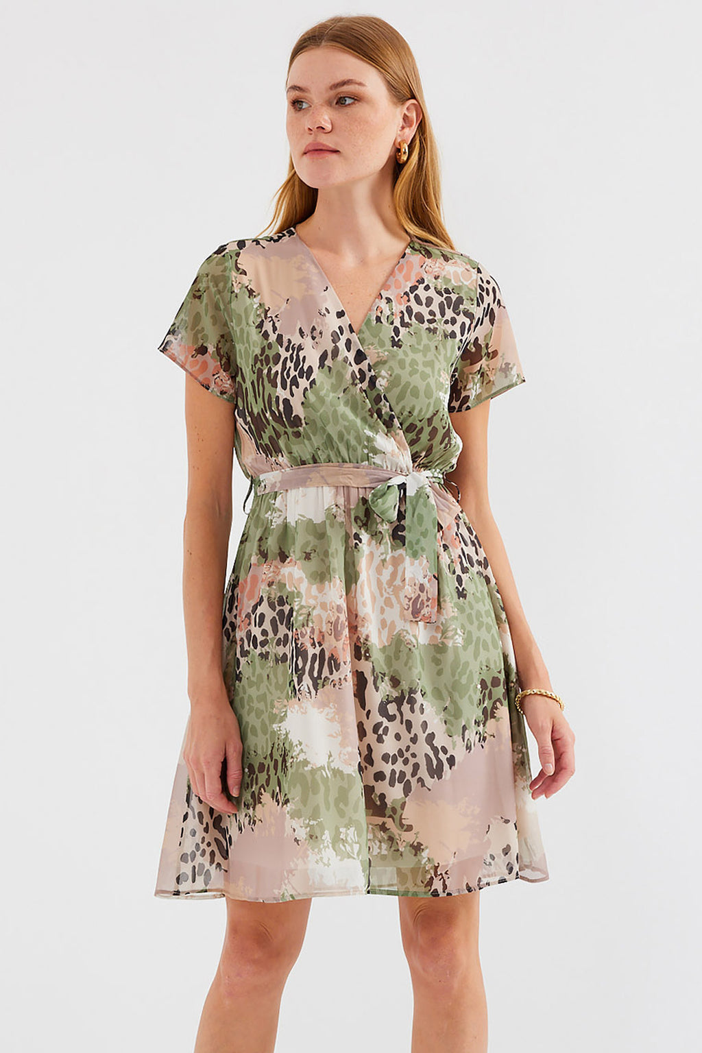 green Women Dress