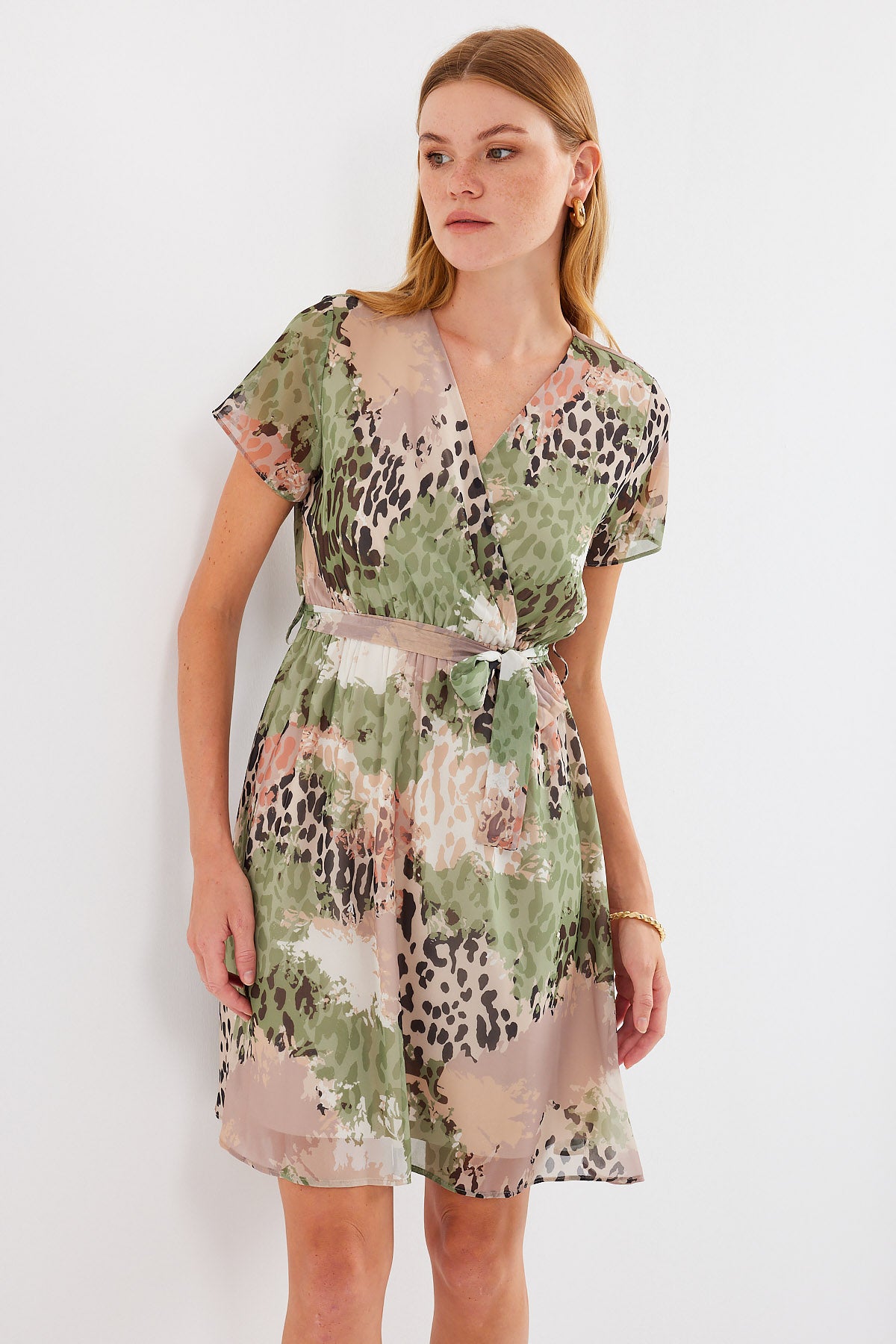 green Women Dress