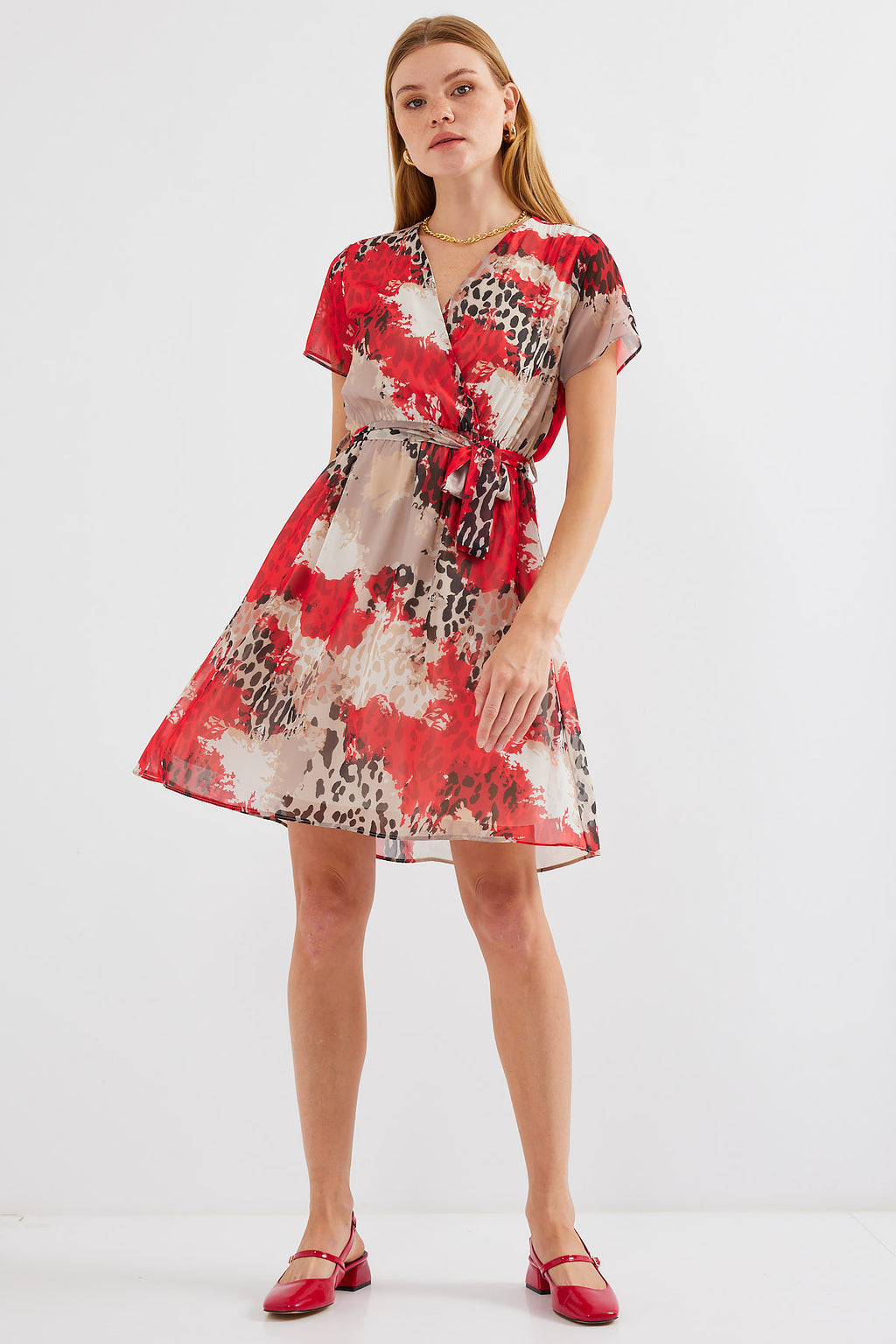 Red Women Dress