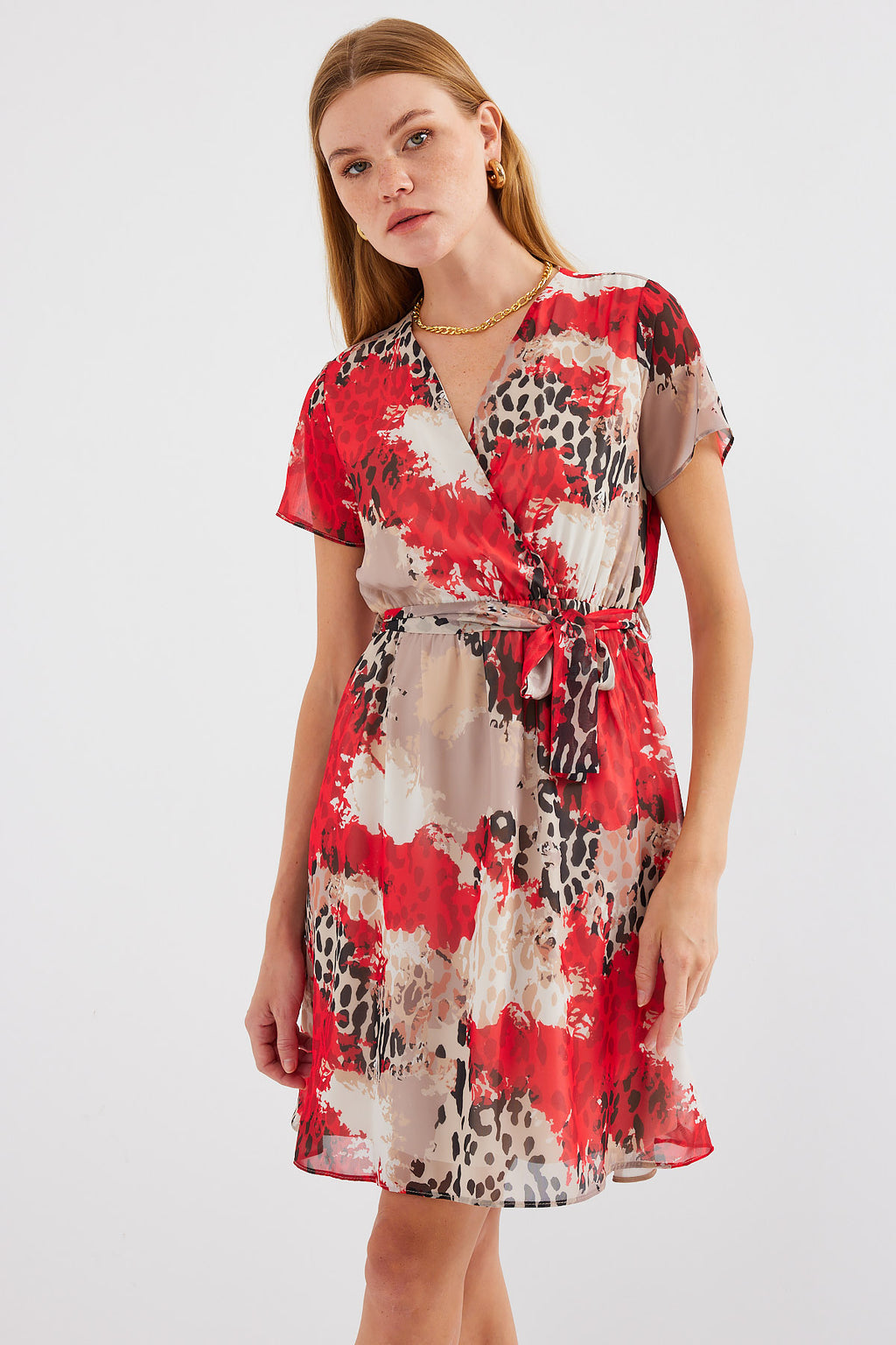 Red Women Dress