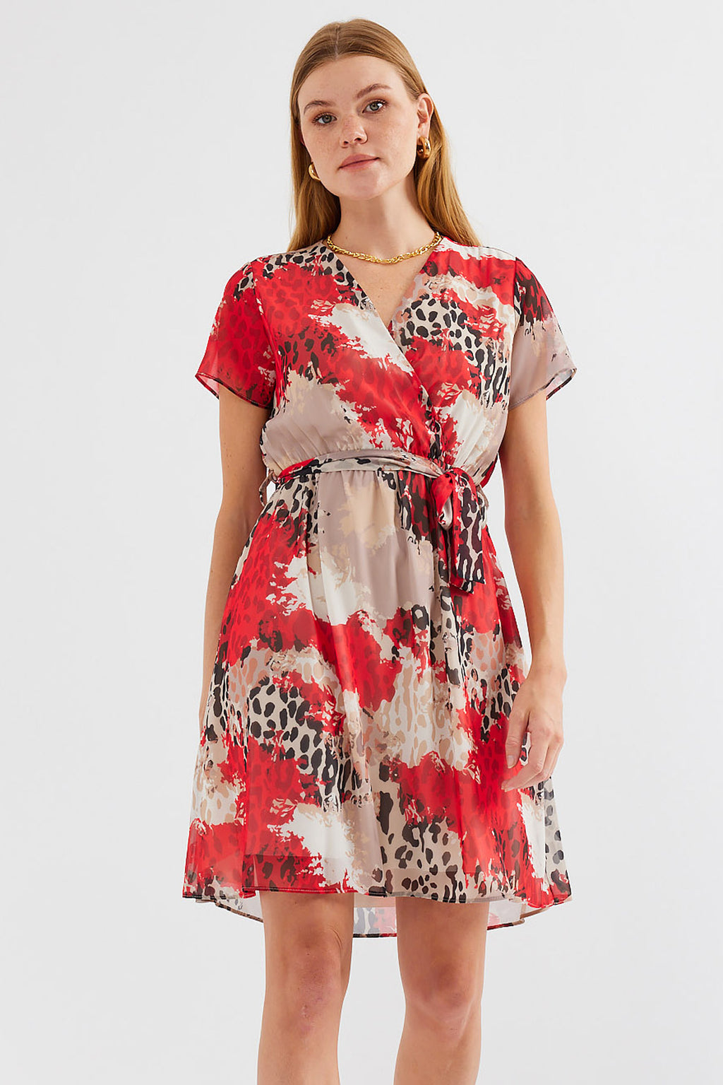 Red Women Dress