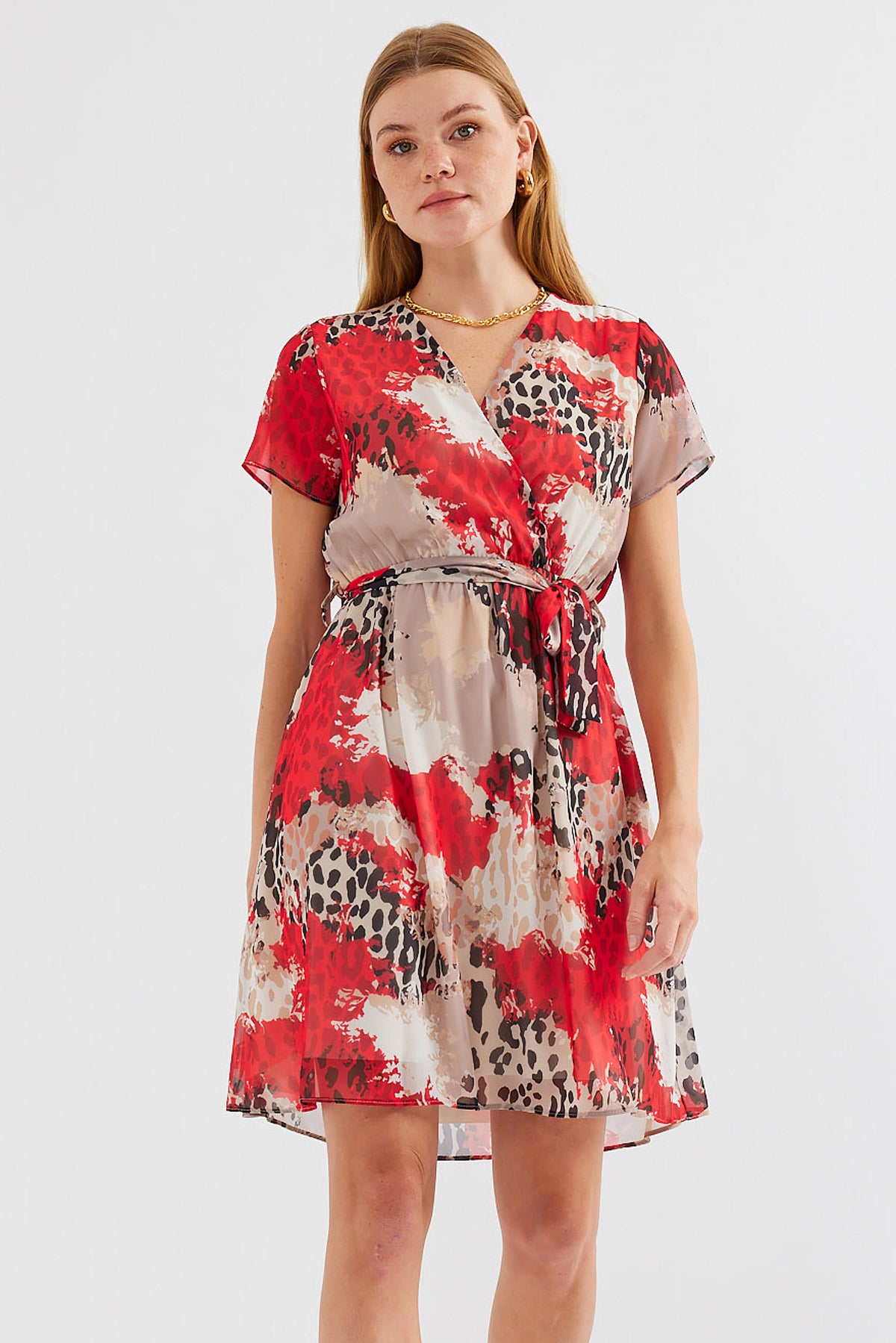 Red Women Dress