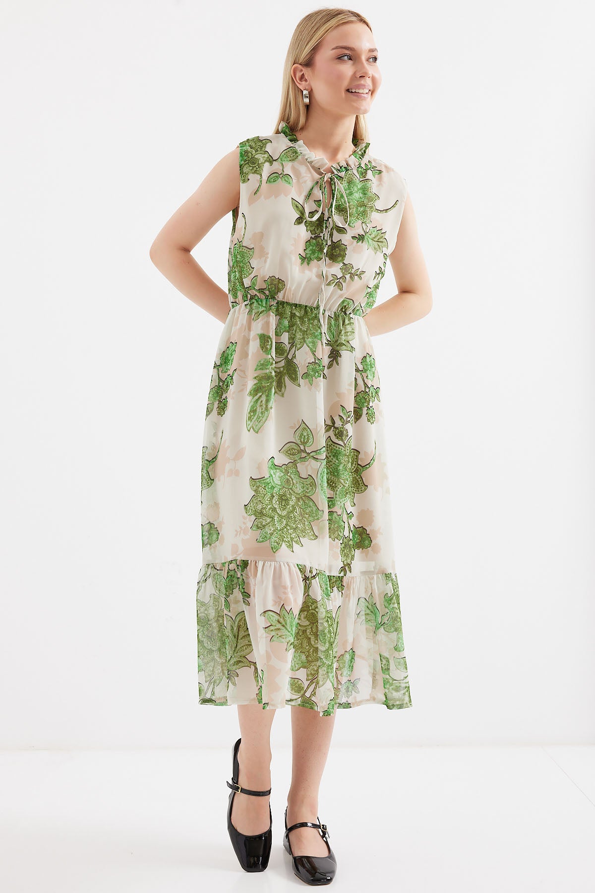 Green Women Dress