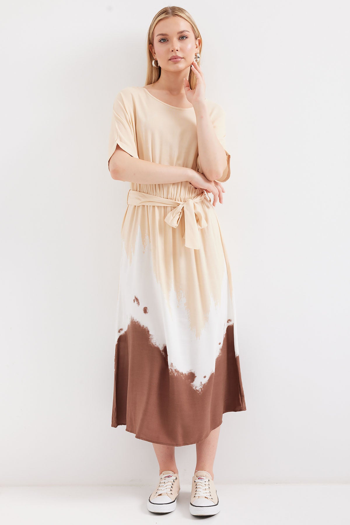Cream Women Dress