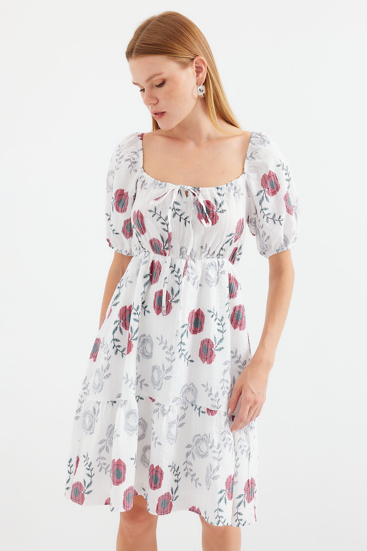 Ecru Women Dress