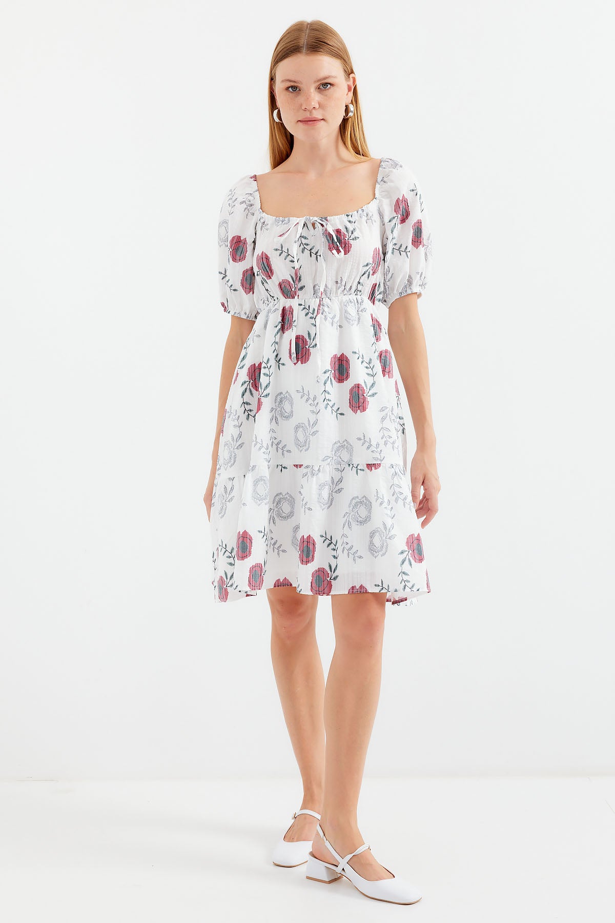 Ecru Women Dress