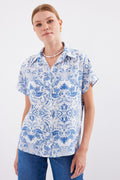 Blue Women Shirt