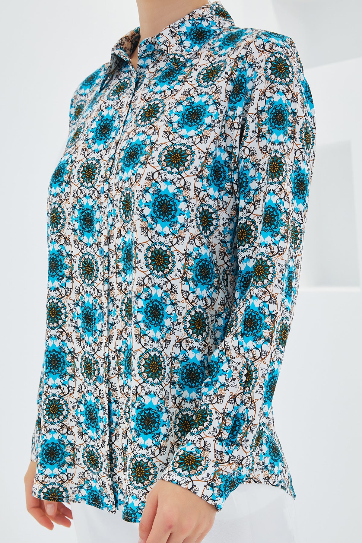 Blue Women Shirt