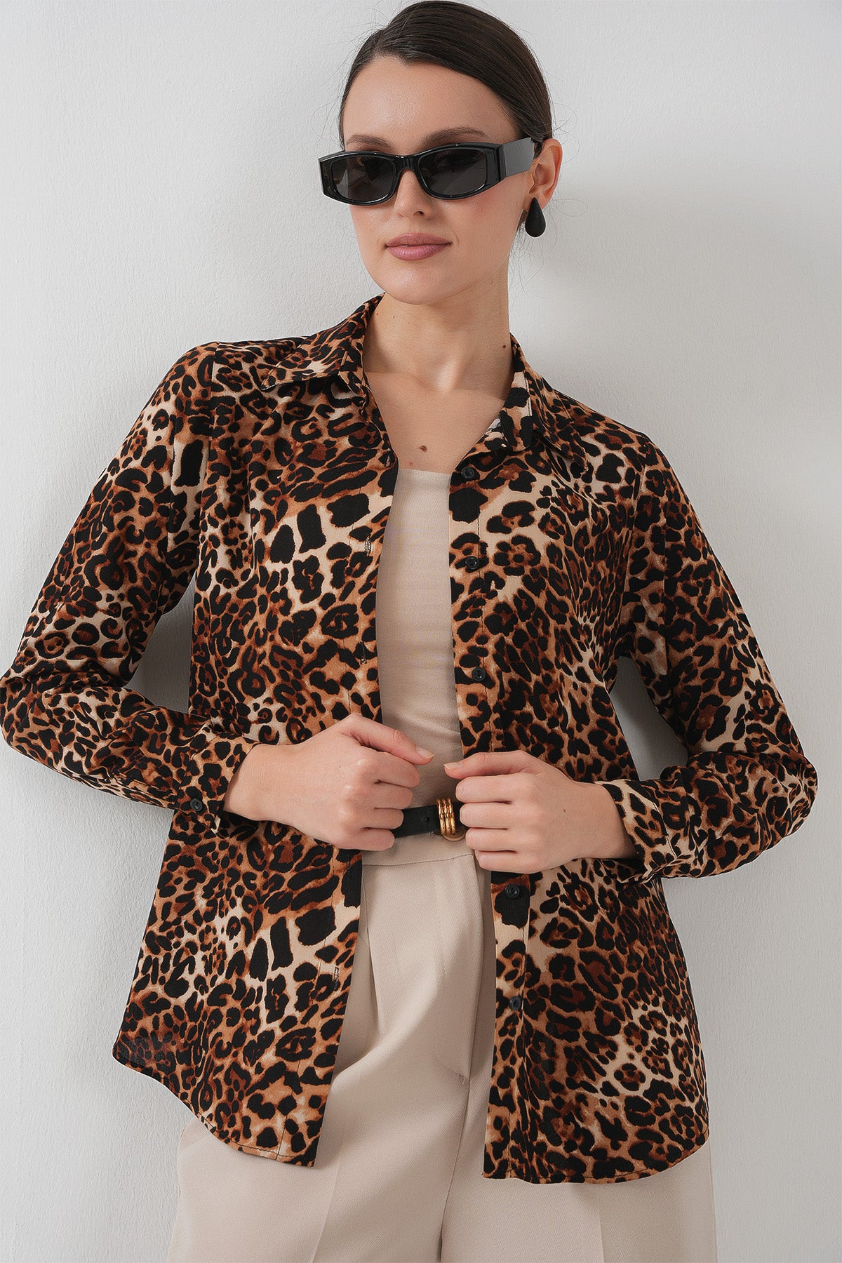 Brown Women Shirt