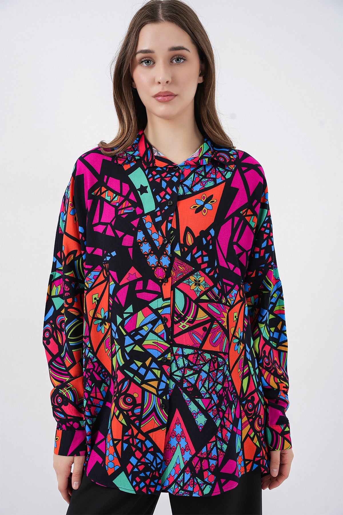 Fuchia Women Shirt