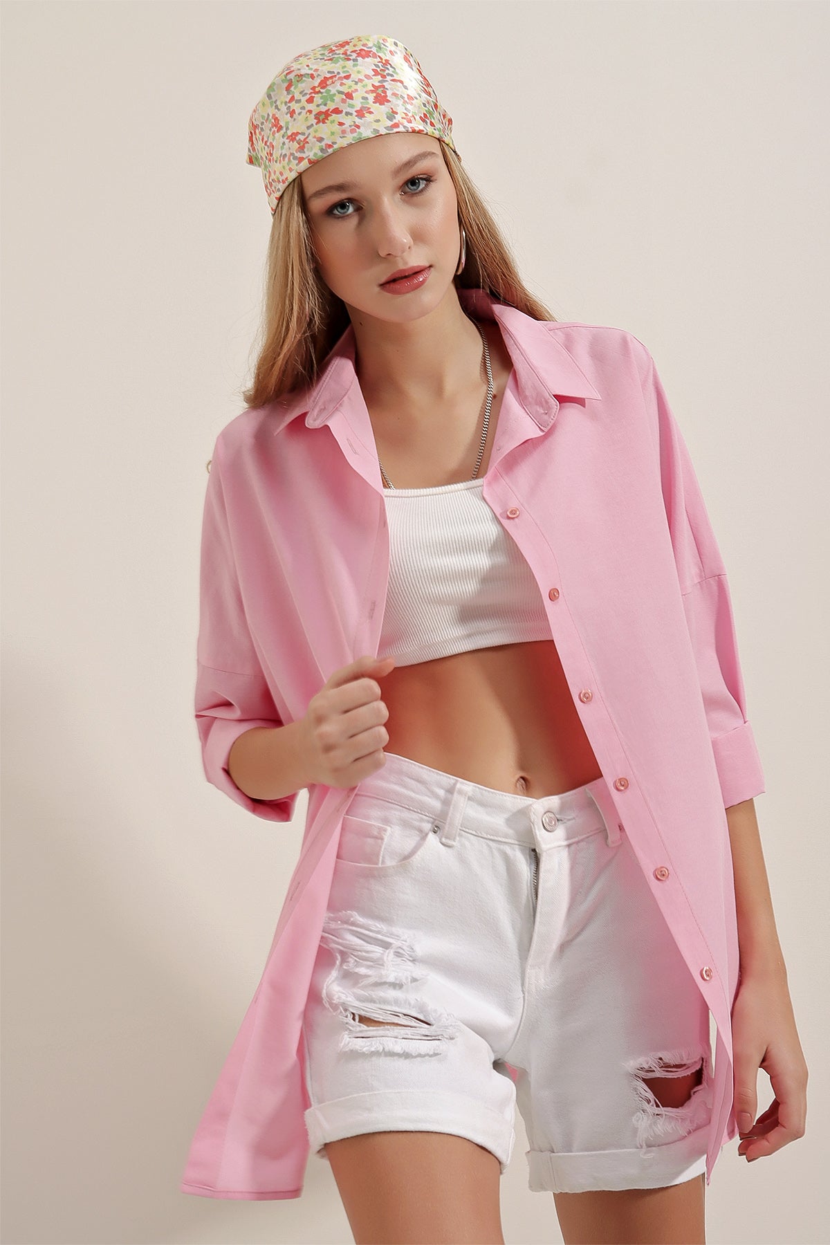 Pink Women Shirt