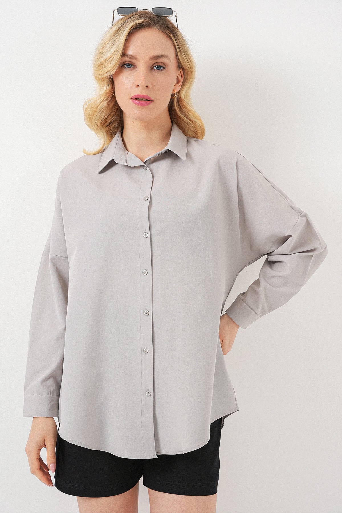 Grey Women Shirt