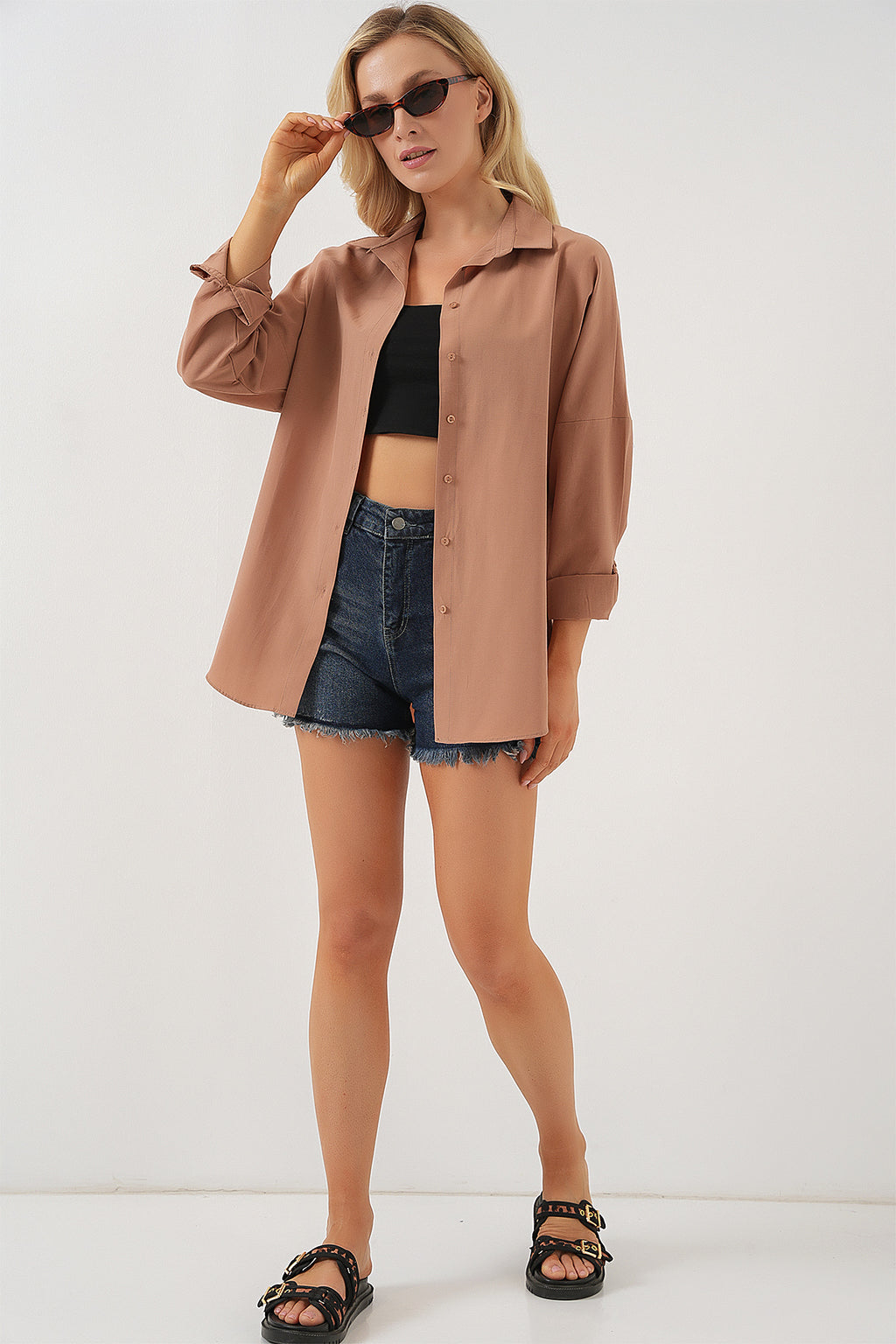 Camel Women Shirt
