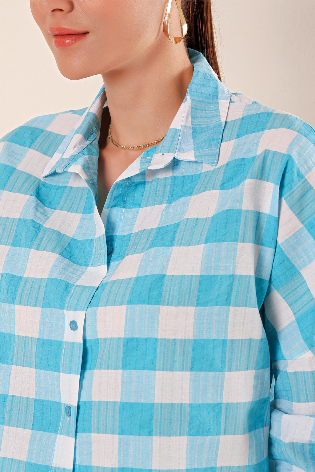 Blue Women Shirt