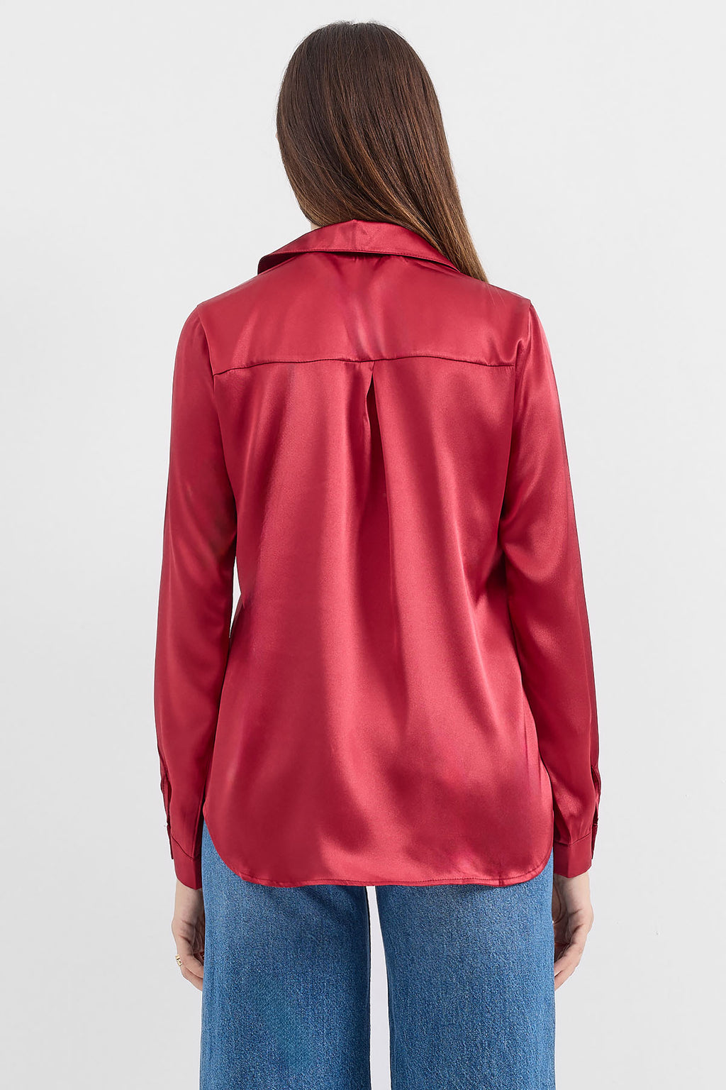 Burgundy Women Shirt