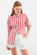 Red Women Shirt