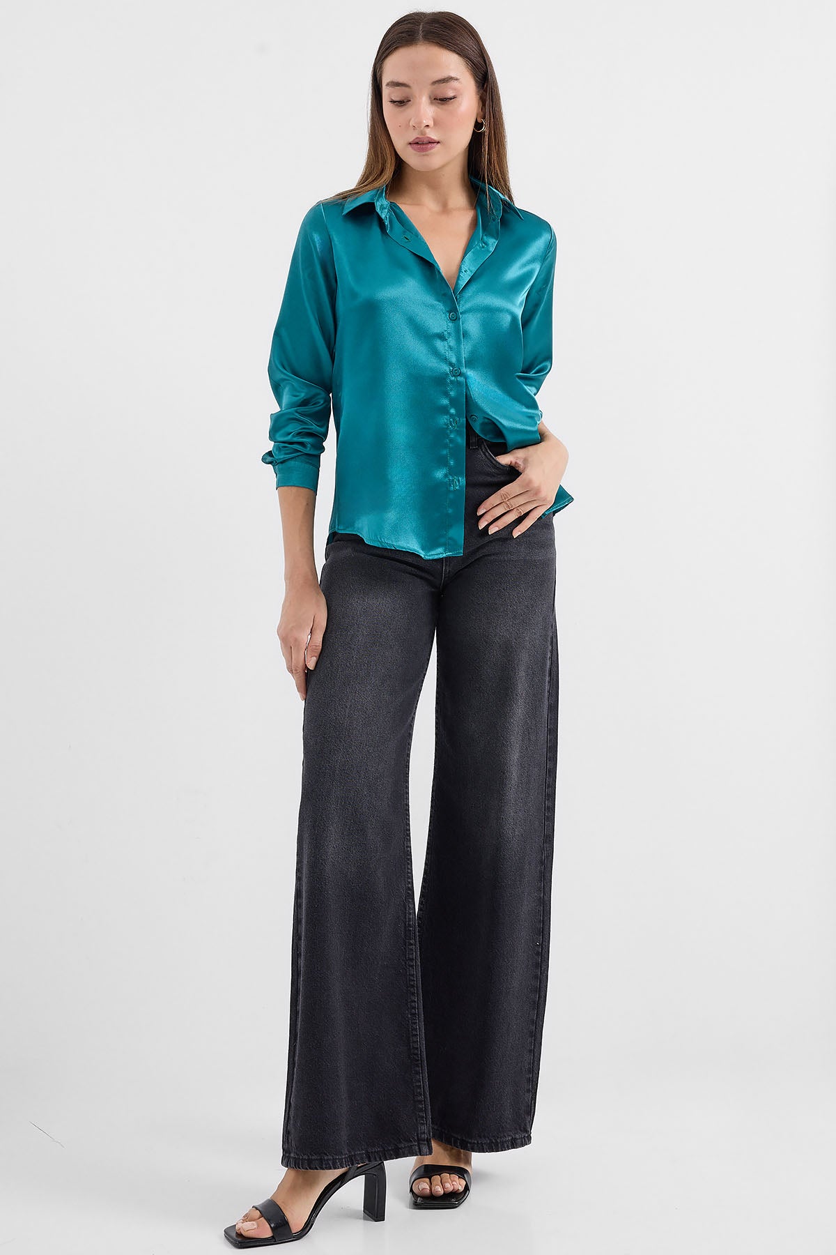 Green Women Shirt