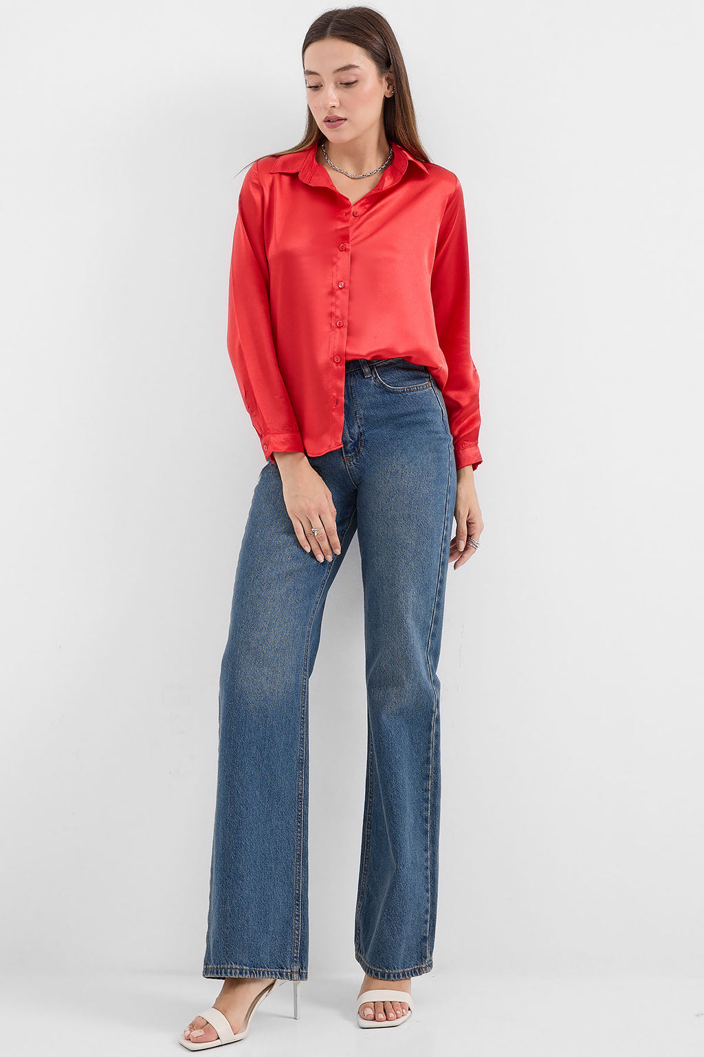 Burgundy Women Shirt
