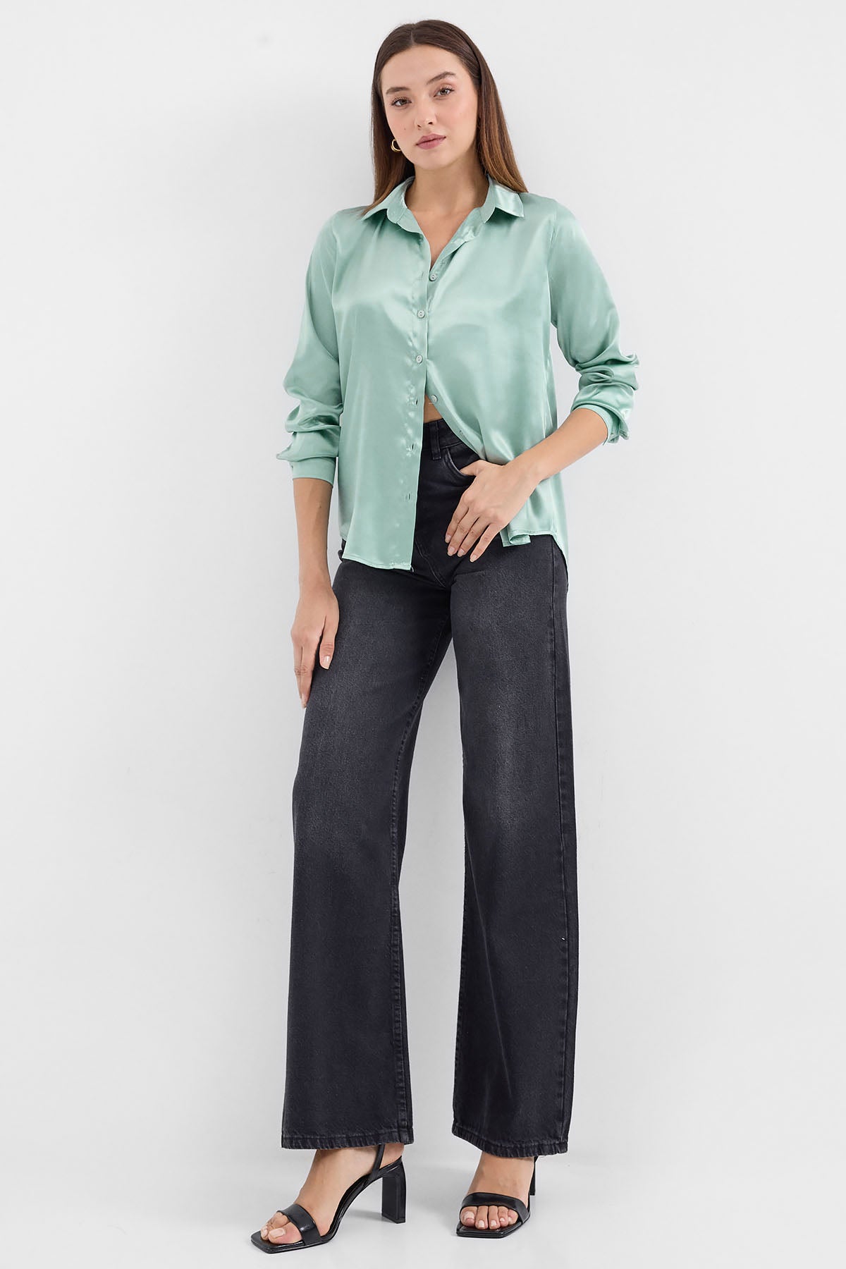 green Women Shirt