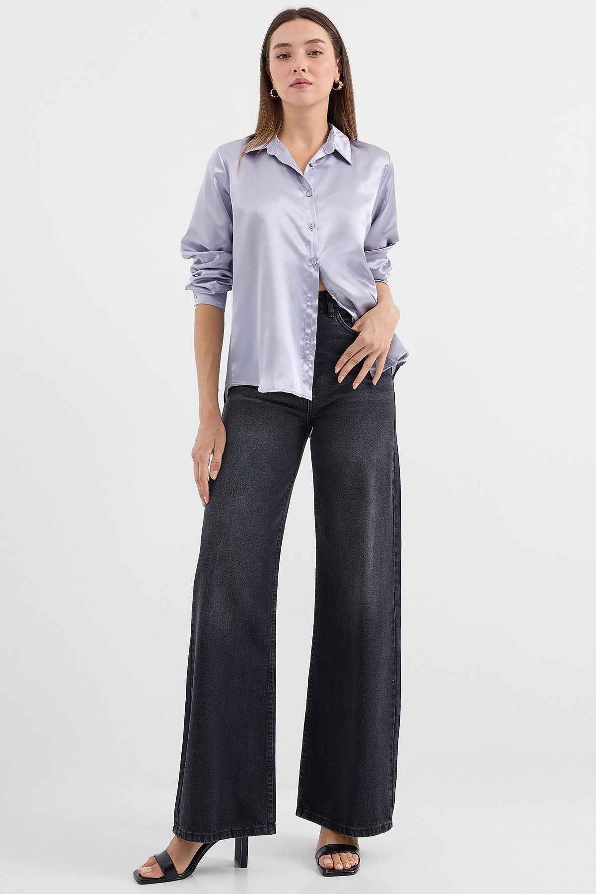 Lilac Women Shirt