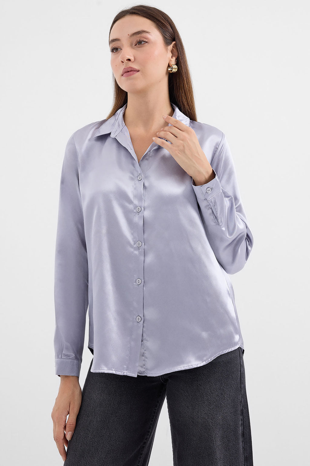 Lilac Women Shirt