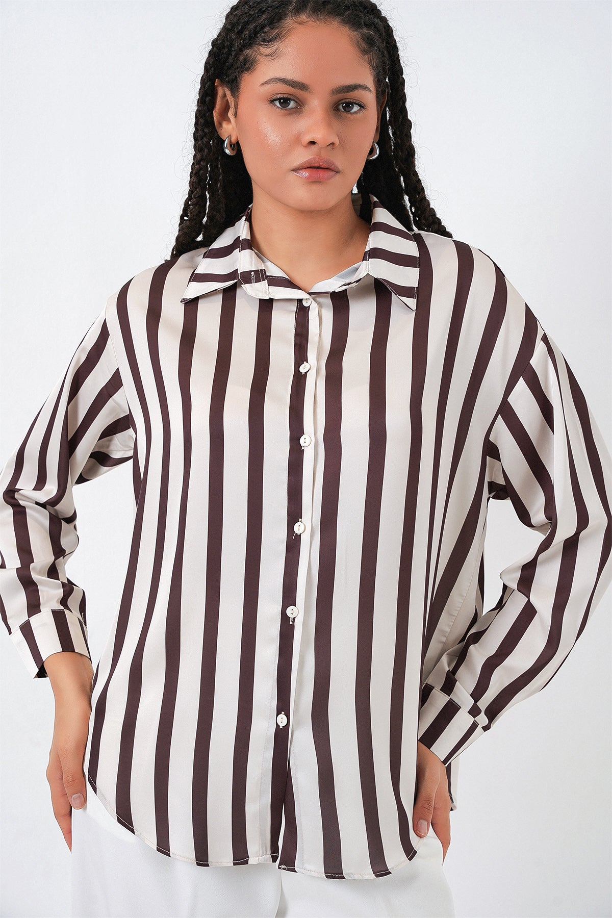 Brown Women Shirt