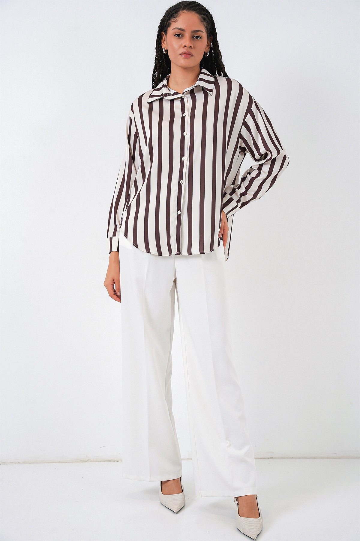 Brown Women Shirt