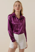 Purple Women Shirt