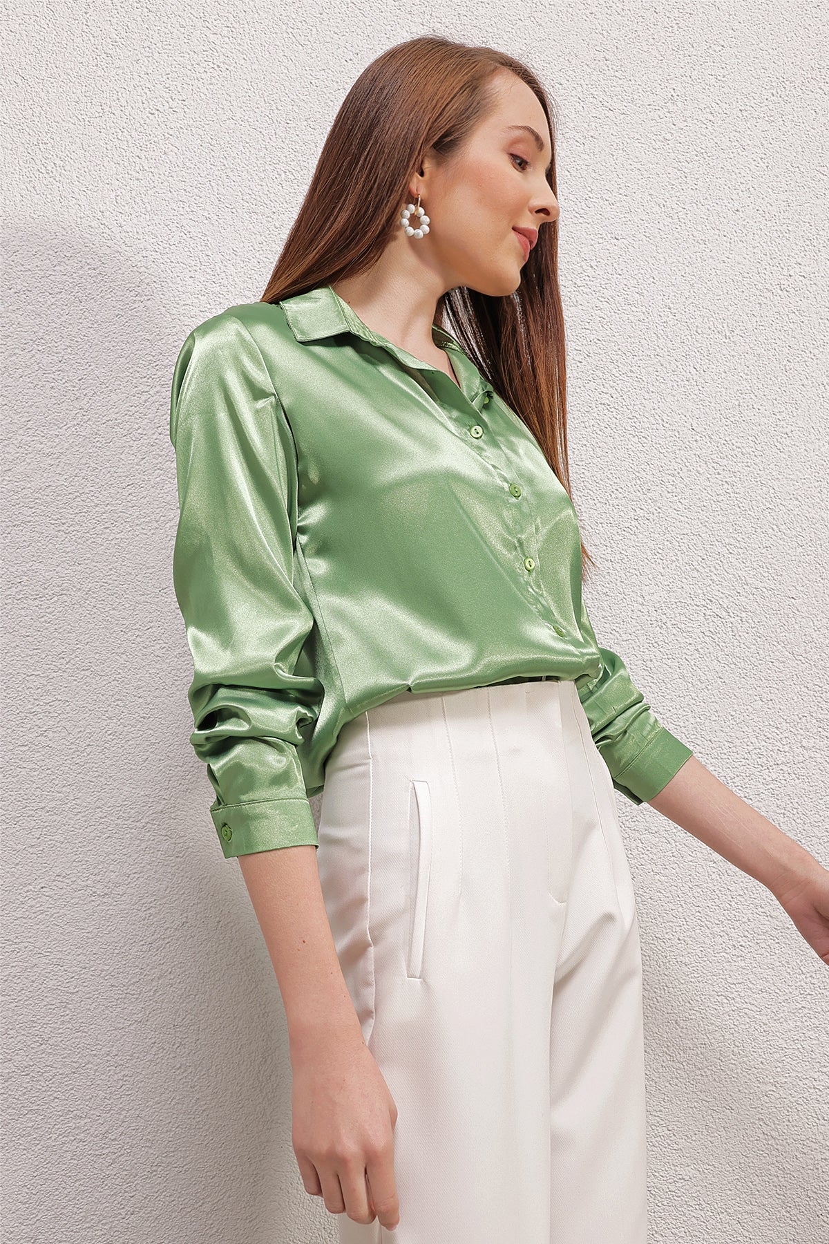 Green Women Shirt